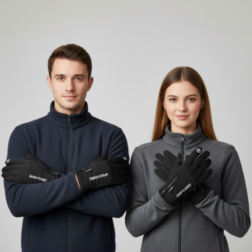Gants chauffant de ski hiver imperméable avec batterie
