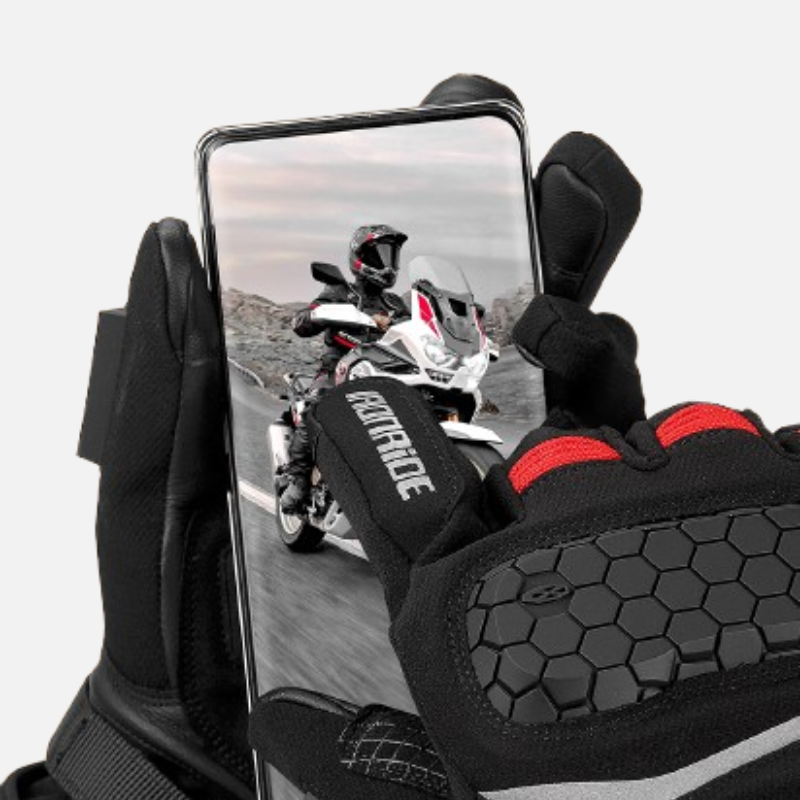 Gants chauffants moto confort avec batterie rechargeable