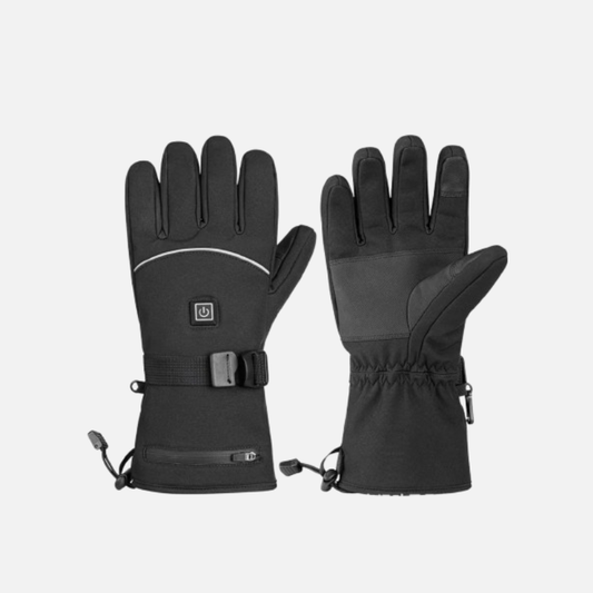 Gants chauffant de ski confort et optimal avec batterie