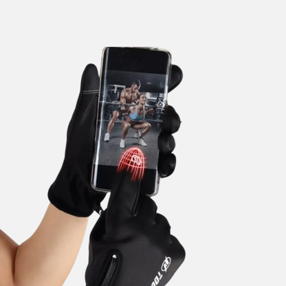 Gants chauffant de ski hiver imperméable avec batterie