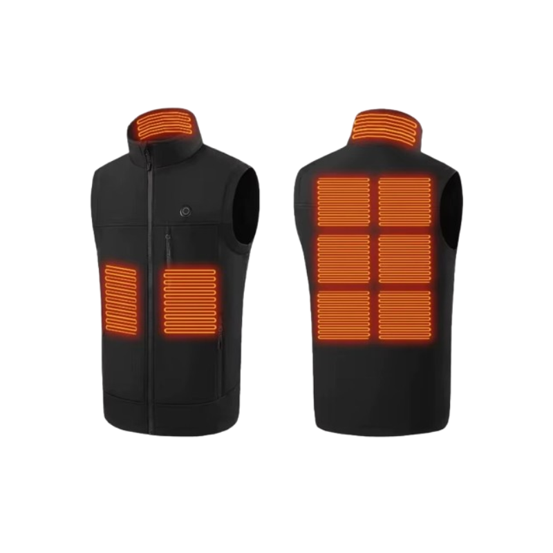 Gilet chauffant femme sport avec batterie