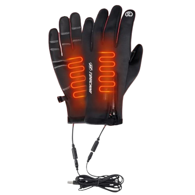 Gants chauffant de ski hiver imperméable avec batterie