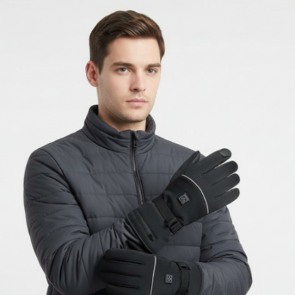 Gants chauffant de ski confort et optimal avec batterie