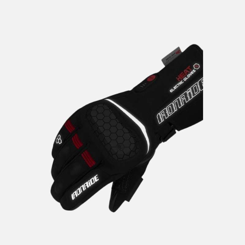 Gants chauffants moto confort avec batterie rechargeable