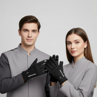 Gants chauffant de ski hiver imperméable avec batterie