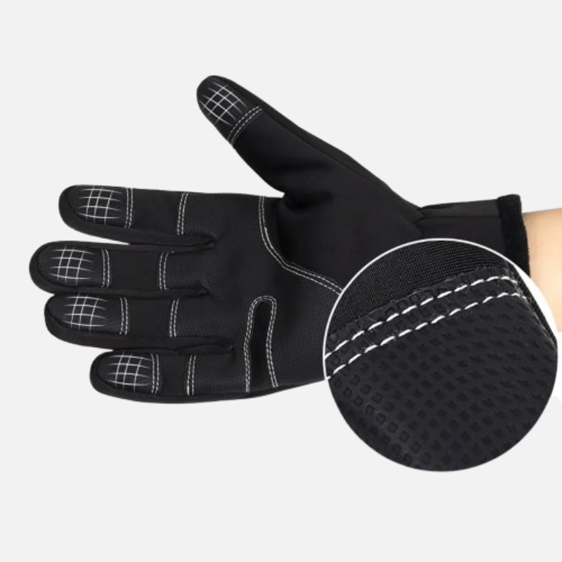 Gants chauffant de ski hiver imperméable avec batterie