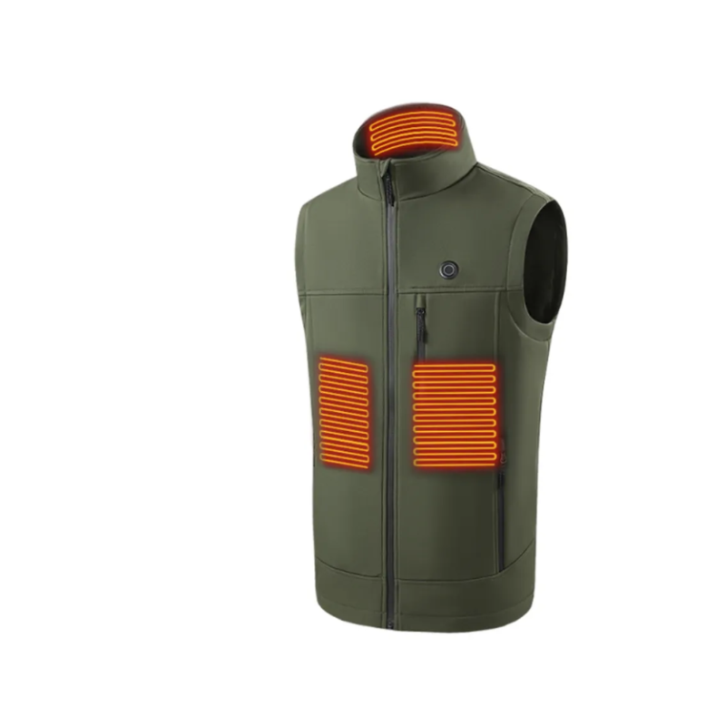 Gilet chauffant femme sport avec batterie
