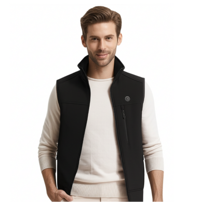 Gilet chauffant homme sport avec batterie