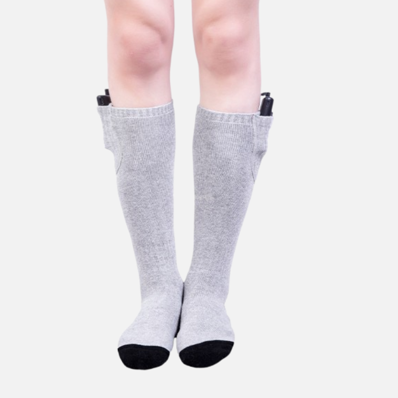 Chaussettes chauffantes homme outdoor confort