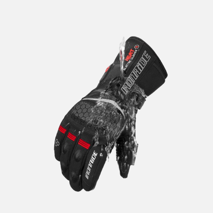 Gants chauffants moto confort avec batterie rechargeable