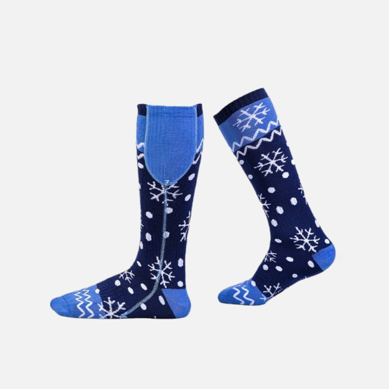 Chaussettes chauffantes homme outdoor confort