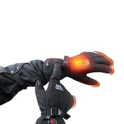Gants chauffants moto imperméable et tactile
